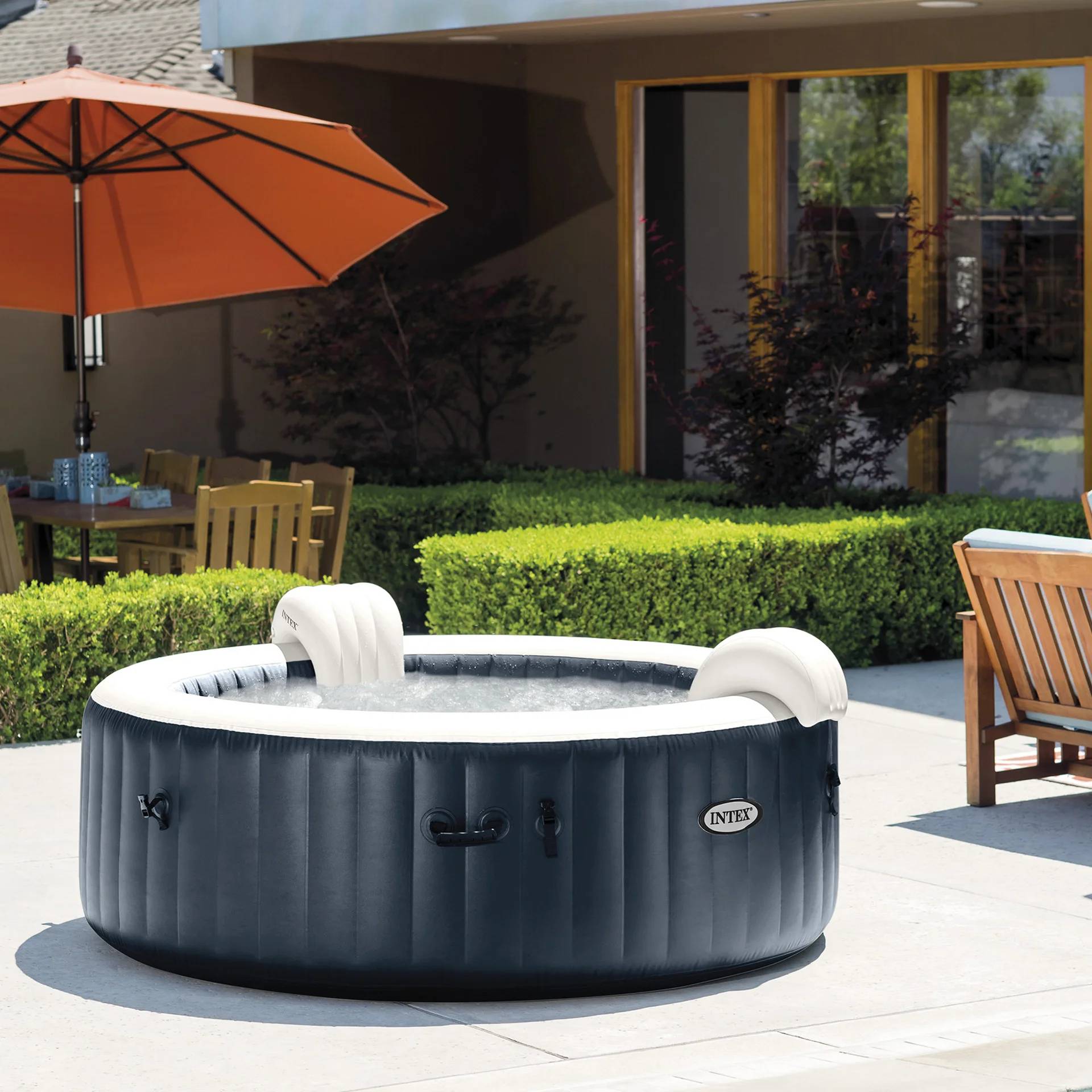 Intex - Intex - PureSpa Blue Navy 4 places - Ø.1,96 x H.0,71 m - Image 11
