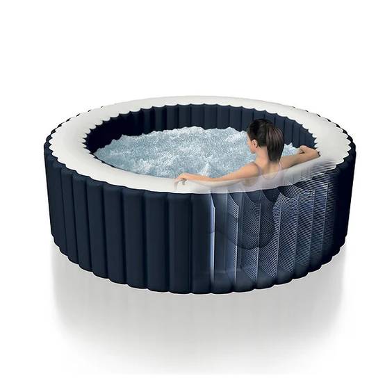 Intex - Intex - PureSpa Blue Navy 4 places - Ø.1,96 x H.0,71 m - Image 1
