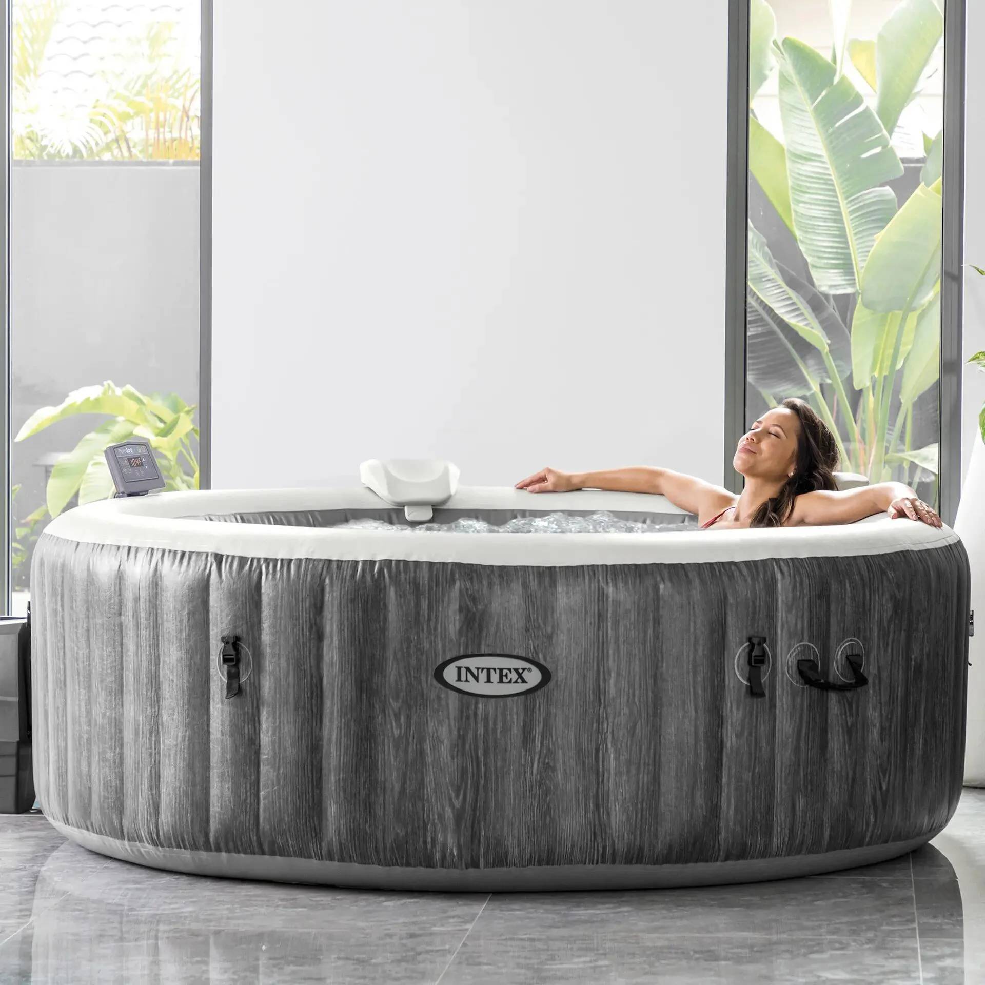 Intex - Intex - Pure Spa Baltik 4 places - Ø.1,96 x H.0,71 m - Image 8