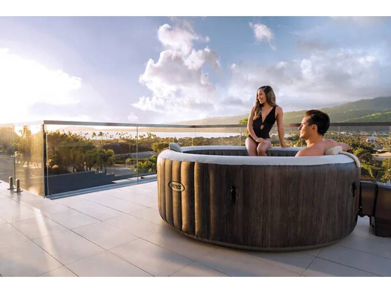 Intex - Intex - Pure Spa Baltik 4 places - Ø.1,96 x H.0,71 m - Image 4