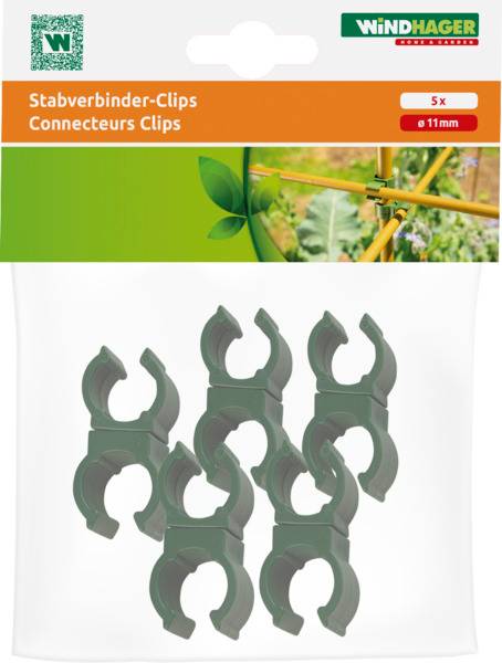Windhager - Connecteurs à tuteurs orientables Ø11 cm (x5) - Imagen 5