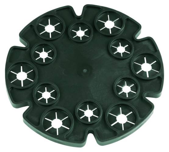 Windhager - Support disque à tuteurs WIGWAM (x2) - L.16,5 x l.15 x H.2 cm - Image 2
