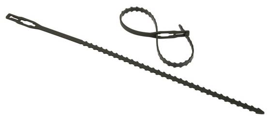 Windhager - Liens réglables en plastique vert L.35 cm (x20) - Image 1