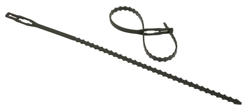 Windhager - Liens réglables en plastique vert L.35 cm (x20) - Imagen 1