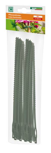 Windhager - Liens réglables en plastique vert L.35 cm (x20) - Image 3