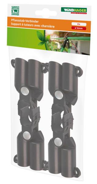 Windhager - Connecteurs pour tuteurs portique en V Ø16 cm (x4) - Imagen 2