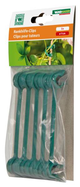 Windhager - Clips pour tuteurs Ø11 mm (x5) - L.2 x l.9,1 x H.18 cm - Imagen 3