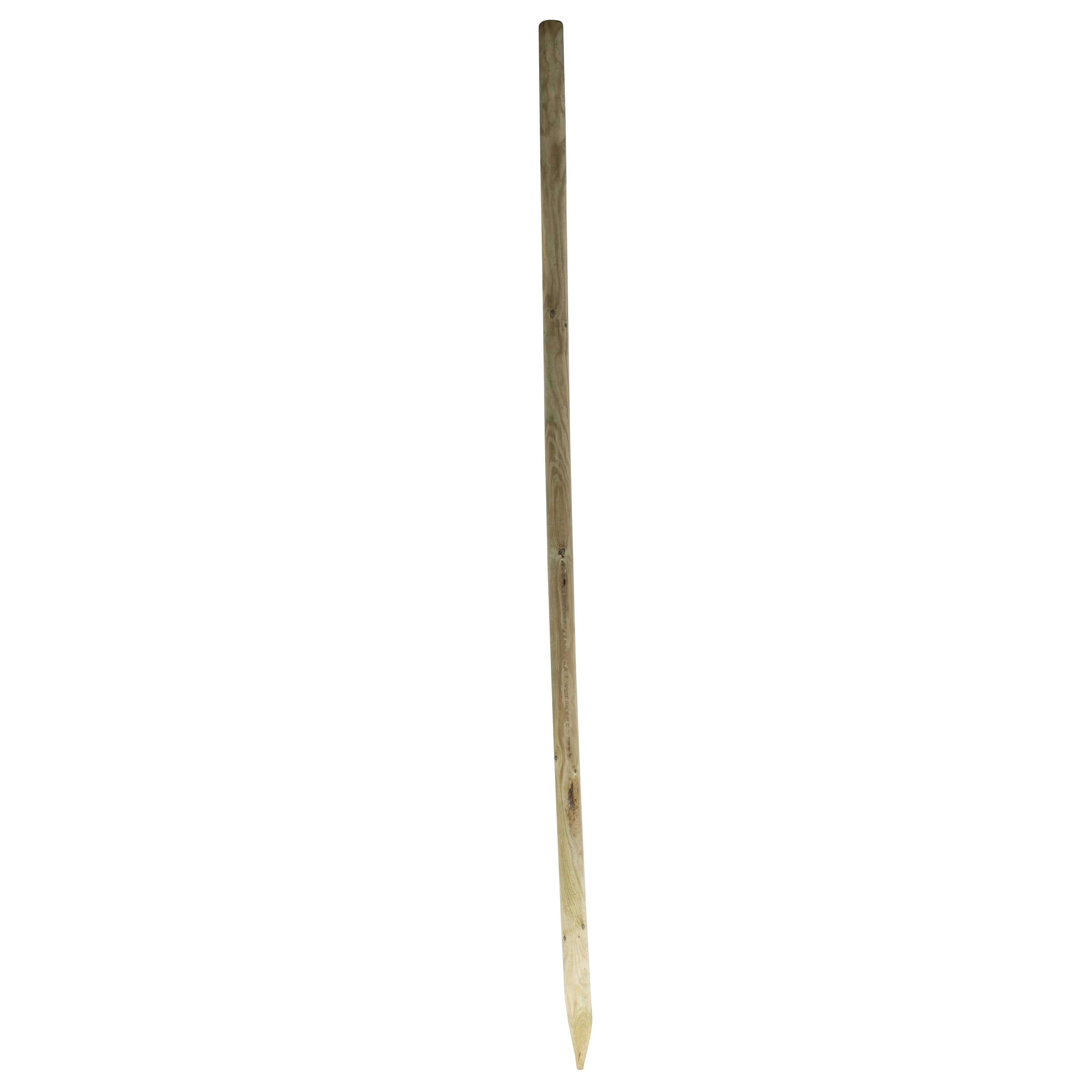 Tuteur pour plantes en bois rond Ø 4x200 cm – WINDHAGER - Image 4