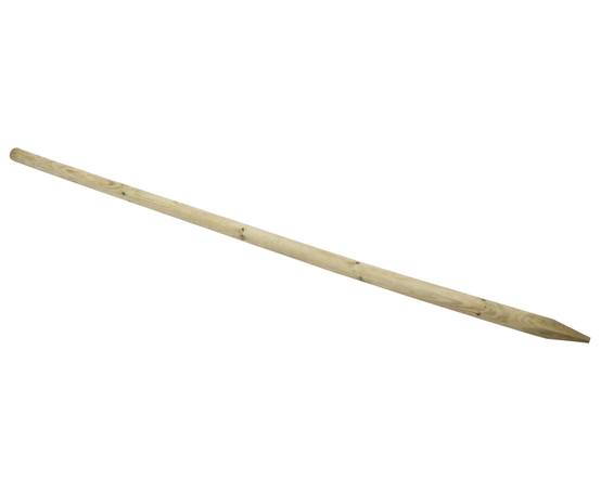 Tuteur pour plantes en bois rond Ø 4x200 cm – WINDHAGER - Image 1