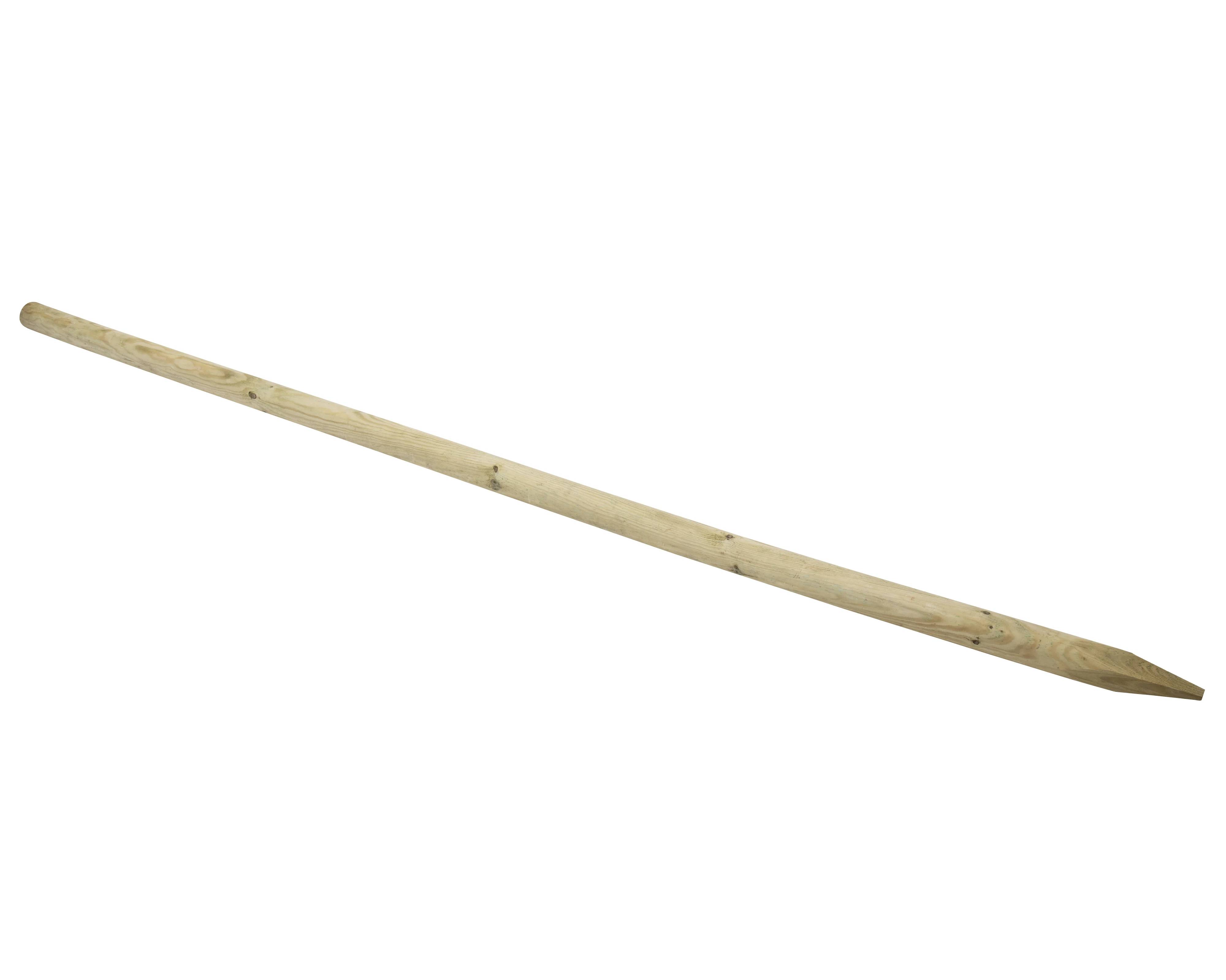 Tuteur pour plantes en bois rond Ø 4x200 cm – WINDHAGER - Image 1