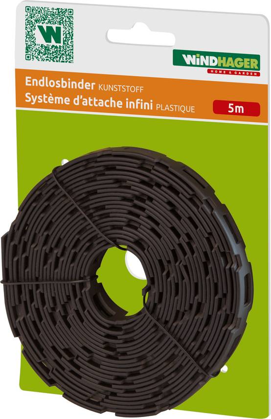 Windhager - Lien cranté sécable en plastique 5 m - L.17 x l.12 x H.1,3 cm - Image 2