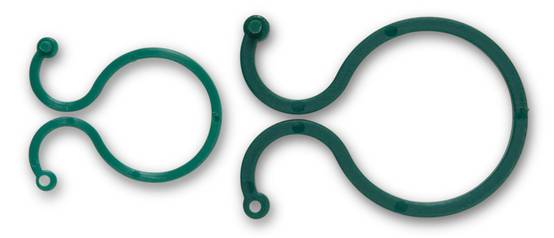 Windhager - Anneaux en plastique pour tuteurs (x25) - L.2,5 x l.9 x H.19 cm - Image 5