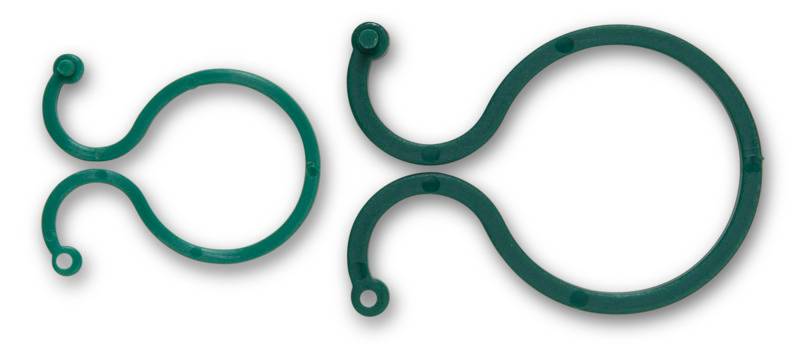 Windhager - Anneaux en plastique pour tuteurs (x25) - L.2,5 x l.9 x H.19 cm - Imagen 5