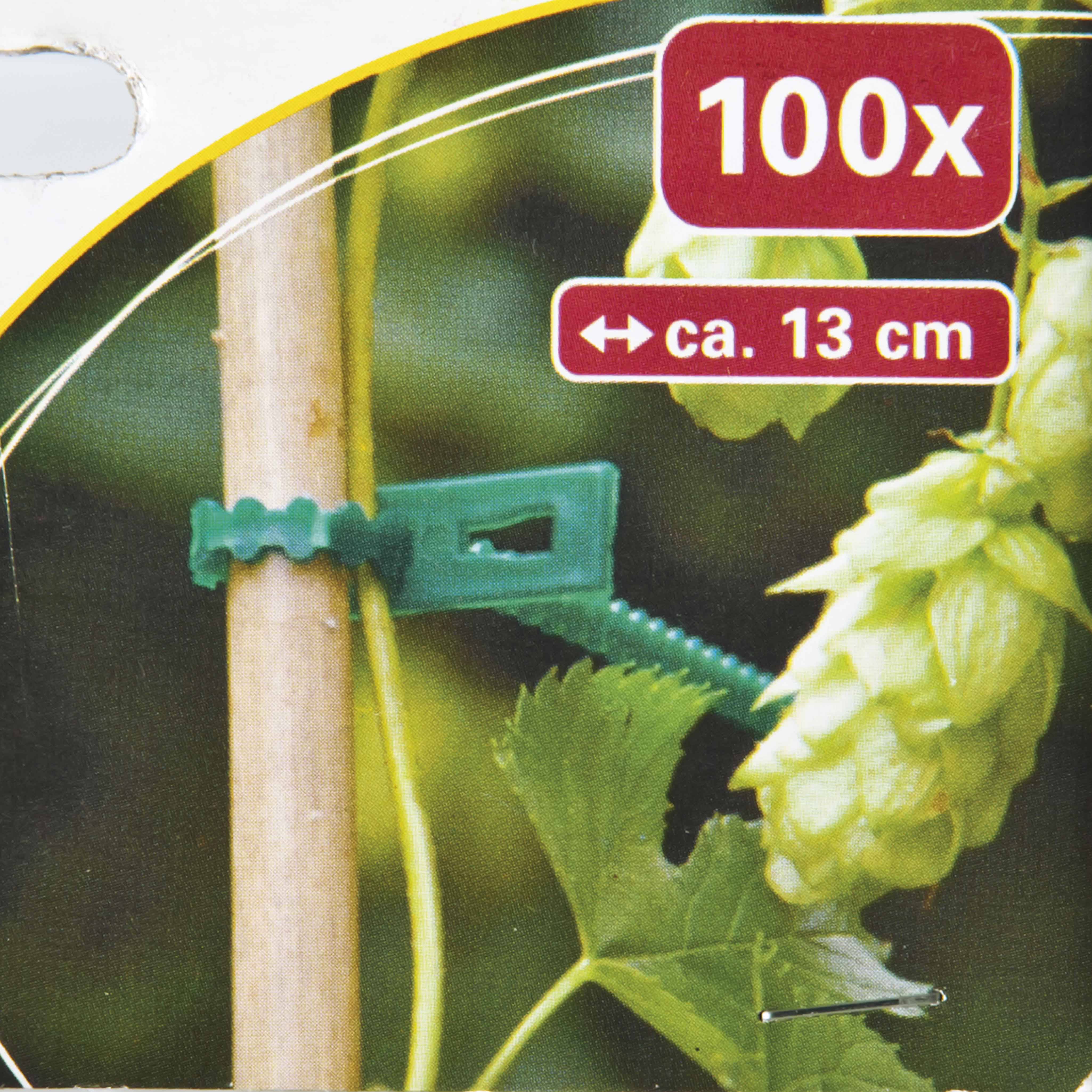 Liens horticoles crantés et réglables L.13 cm (x50) - Imagen 4