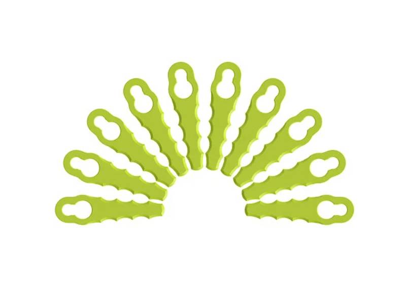 Ryobi - Lot de 10 lames de rechange pour têtes RAC158 - RYOBI - Imagen 2
