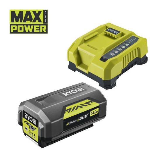 Ryobi - Pack batterie lithi+ RYOBI 36V - 4 Ah Max Power™ 1 charg rap 6 Ah - Image 1