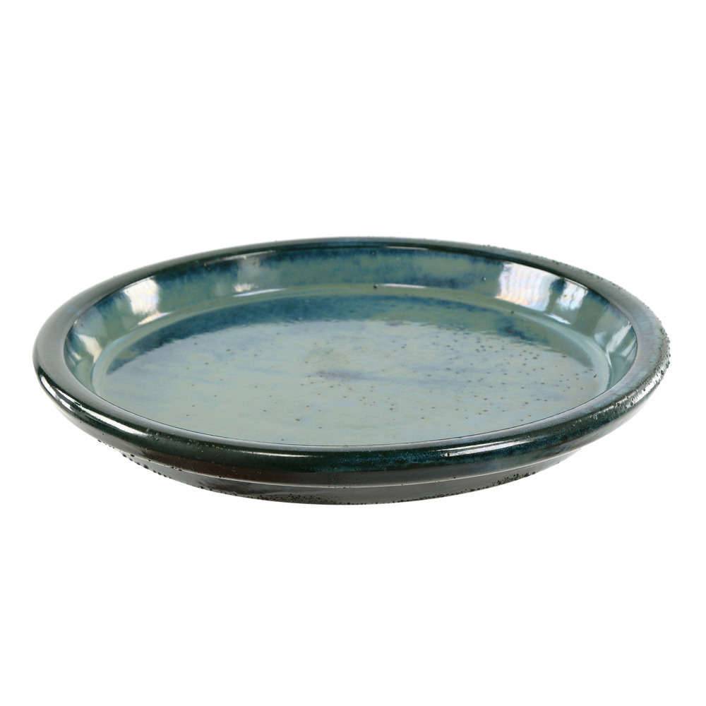 Soucoupe En Terre Cuite Blue Wave Ø 28 cm – POTERIALBI - Image 2