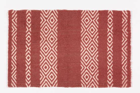 Coryl - Tapis intérieur Moelleux Terracotta L.80 x l.50 cm