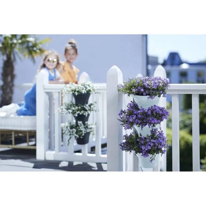 Elho - Pot De Fleurs Corsica Foret Vertical – ELHO - Imagen 7