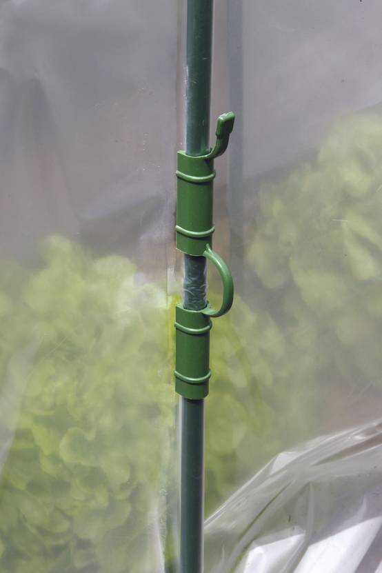 Nortène - Clip Double Polypropylène Vert - NORTENE - Image 1
