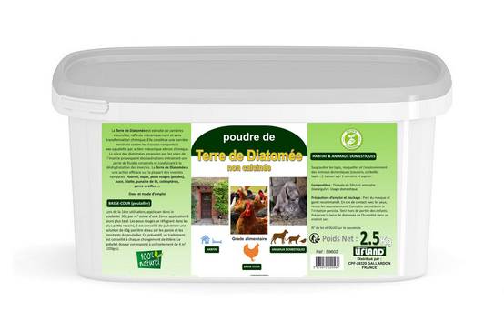 Lifland - Lifland - Terre de Diatomée seau de 2,5 kg