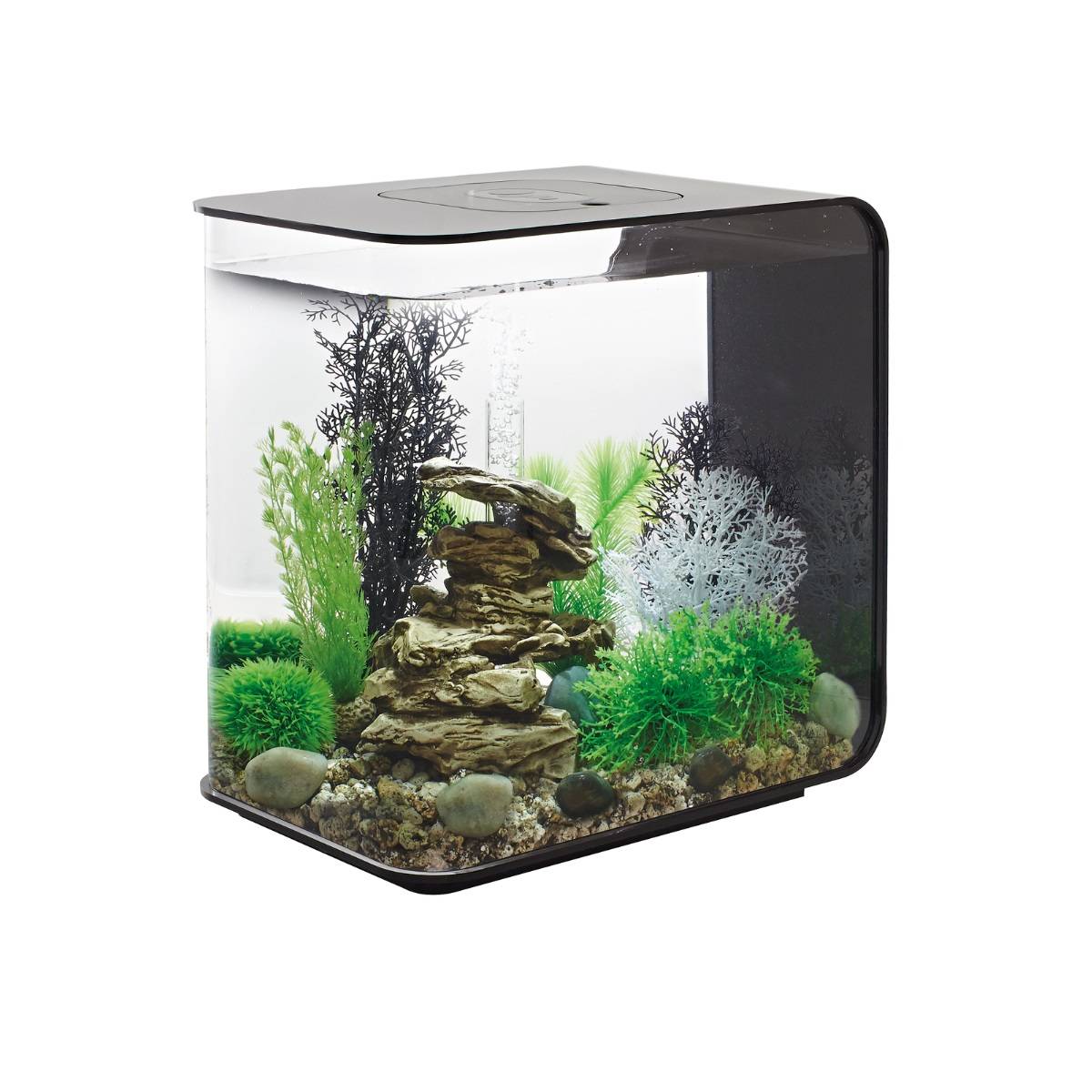 Aquarium décoratif Flow 30 LED acrylique noir L.26 cm l.38 cm H.39 cm - Oase sa - Image 7