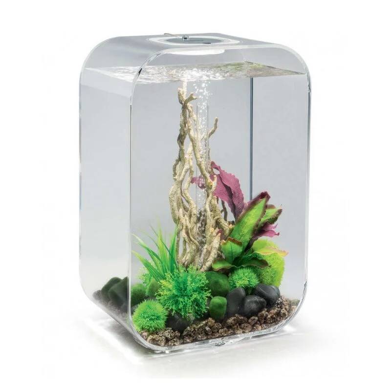 Aquarium décoratif Life45MCR acrylique transparent L.375 mm l.255 mm H.560 mm - Oase sa