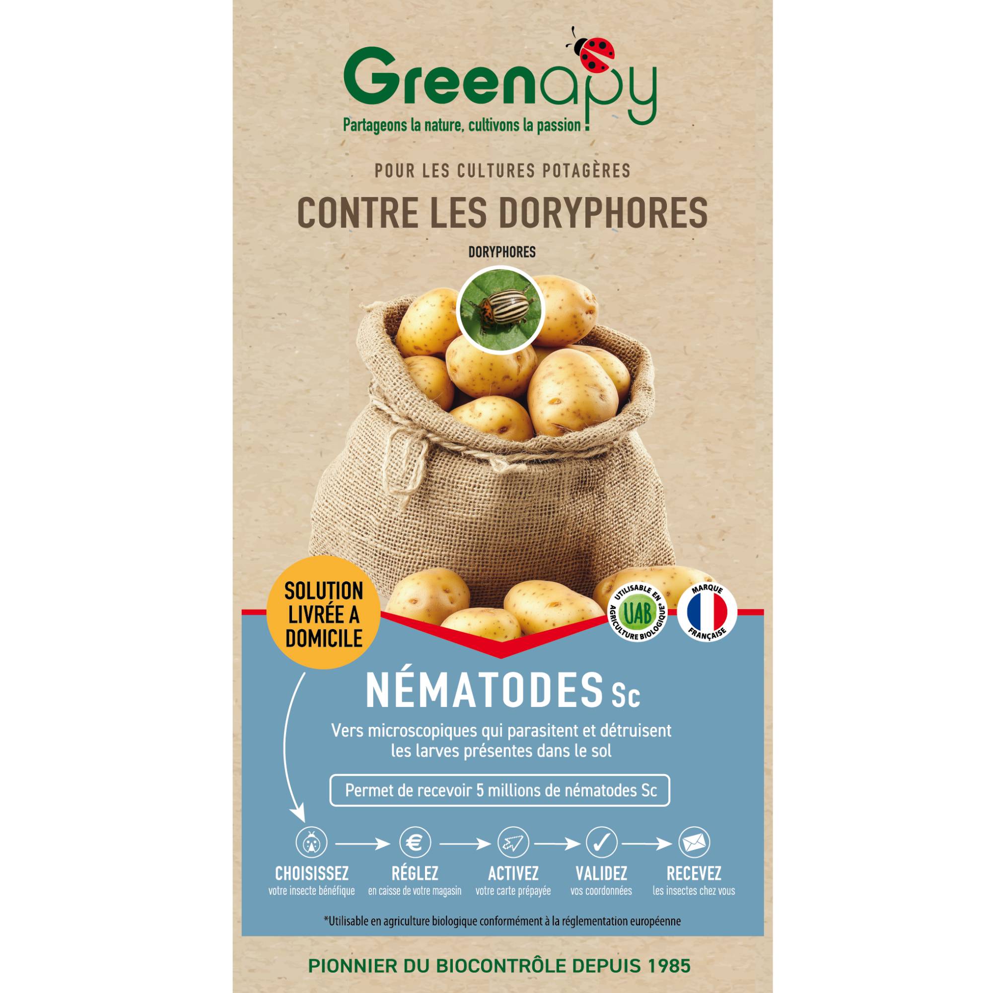 Prépayé nématodes anti-doryphores Sc 5 millions - Biotop - Image 1