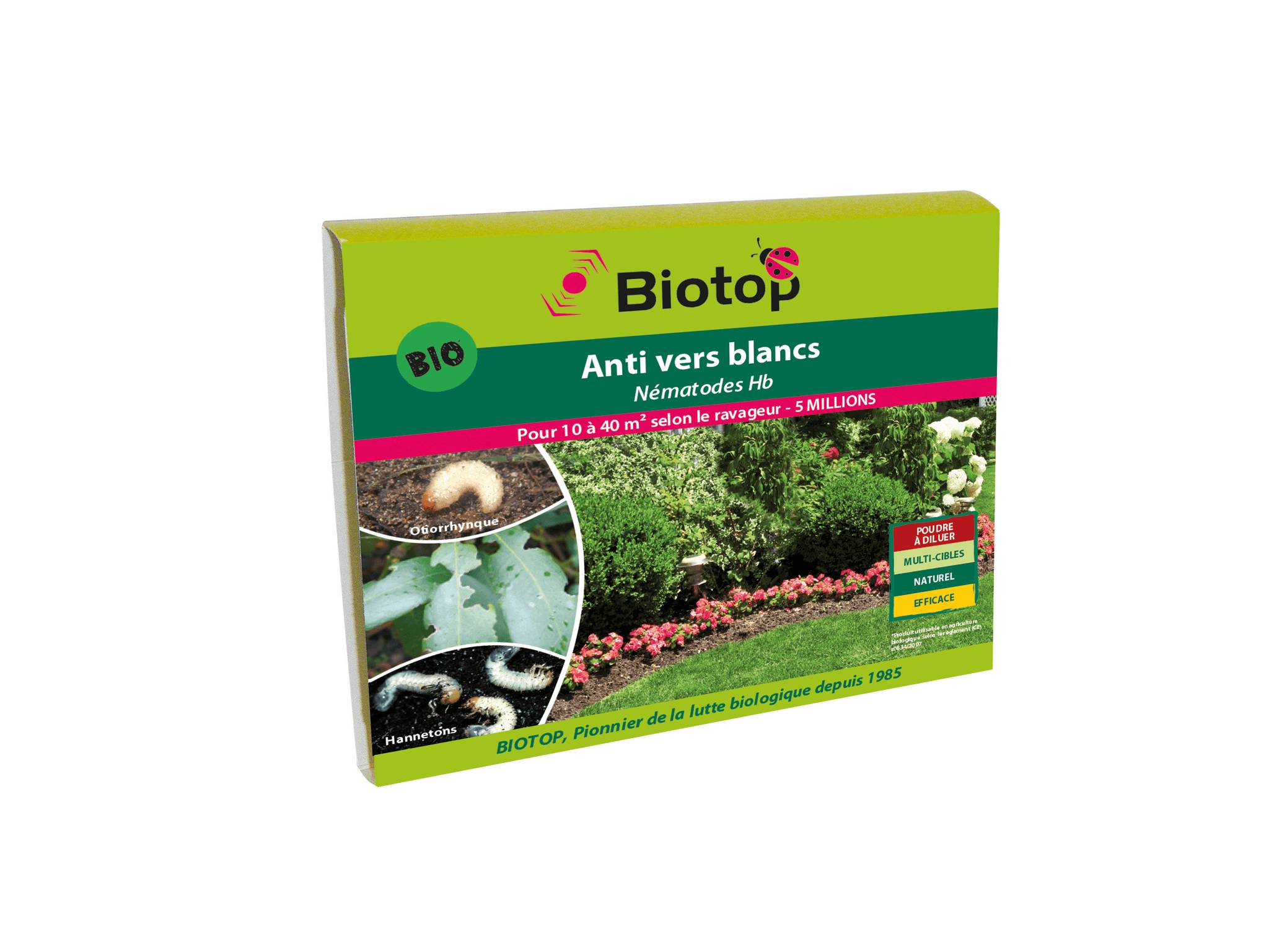 Biotop - Prépayé nématodes contre les vers blancs Hb 25 millions - Imagen 3