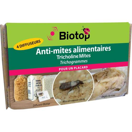 Greenapy - Trichogrammes anti-mites alimentaires boîte de 4 diffuseurs - Greenapy - Image 3