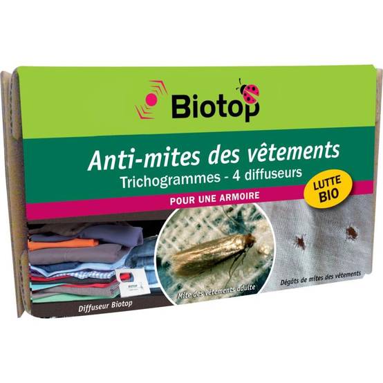 Greenapy - Trichogrammes anti-mites des vêtements boîte de 4 diffuseurs - Greenapy - Image 3