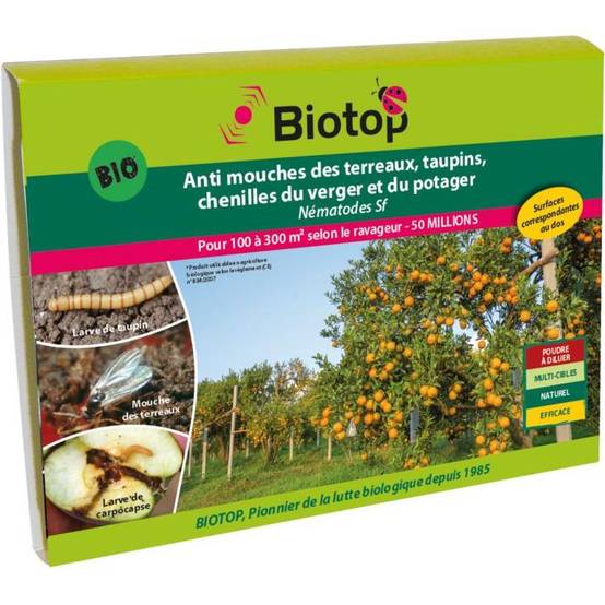 Greenapy - Nématodes pour la protection du jardin Steinernema feltiae boîte de 50 millions - Greenapy - Image 4