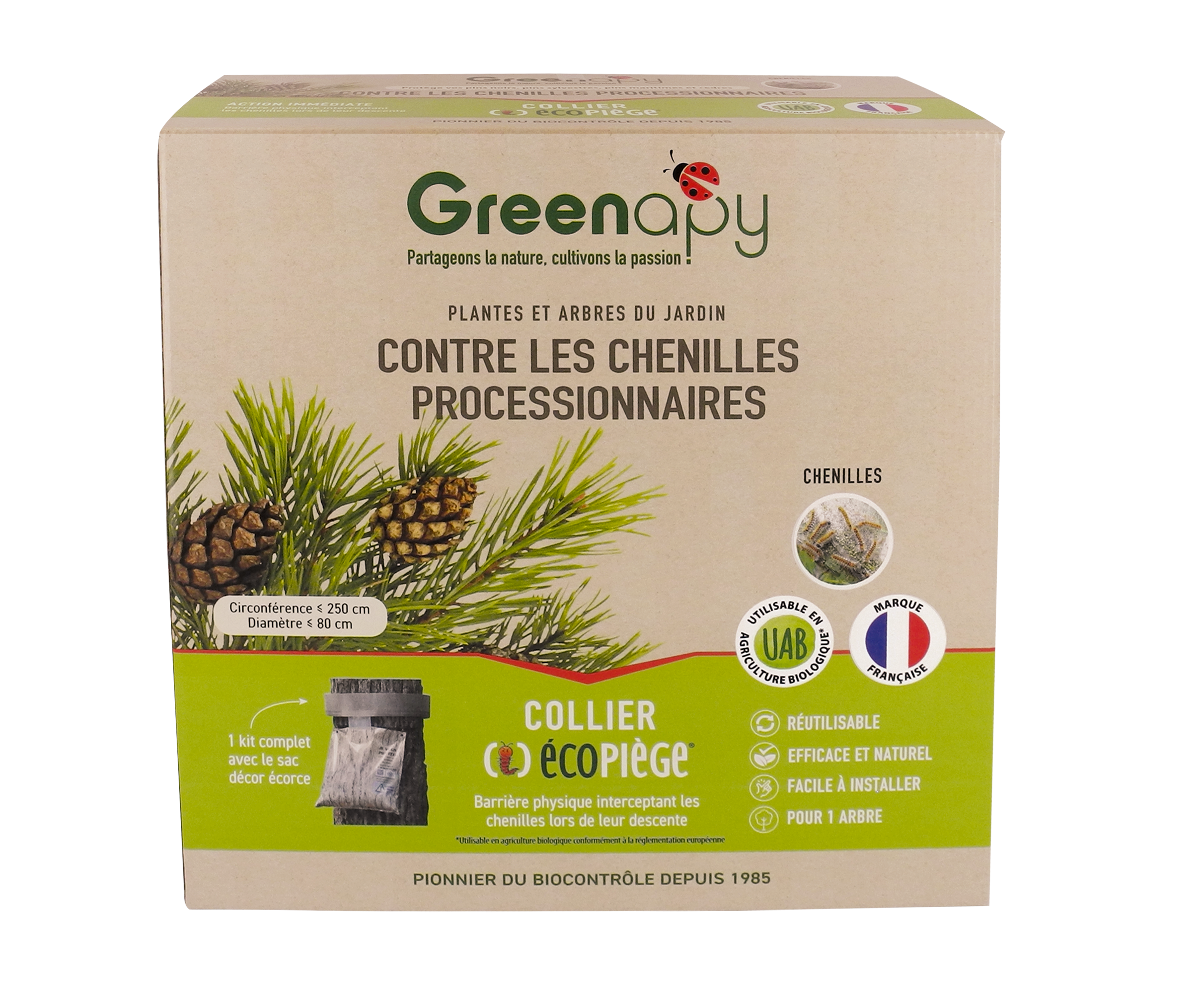 Greenapy - Piège Chenille processionnaire du pin troncs jusqu'à 80 cm de diamètre - Greenapy - Image 1