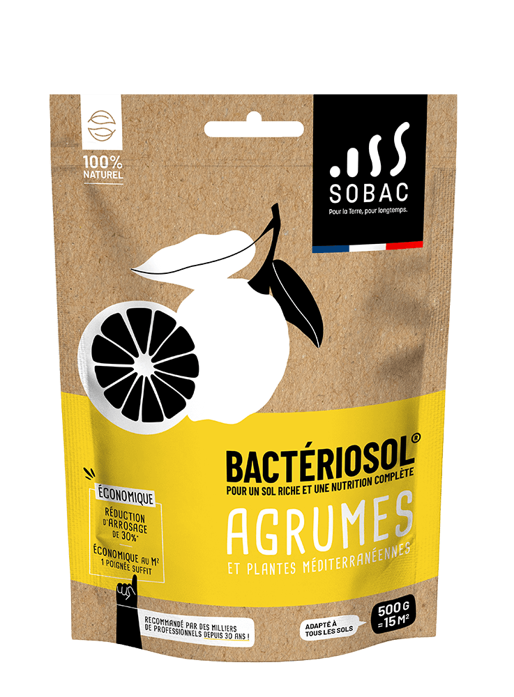 Eco-fertilisant Agrumes & Plantes méditerranéennes - BACTERIOSOL - Imagen 1