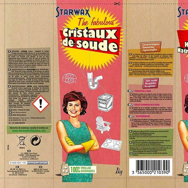 Starwax - Cristaux de soude - CRISTAUX DE SOUDE - Image 4