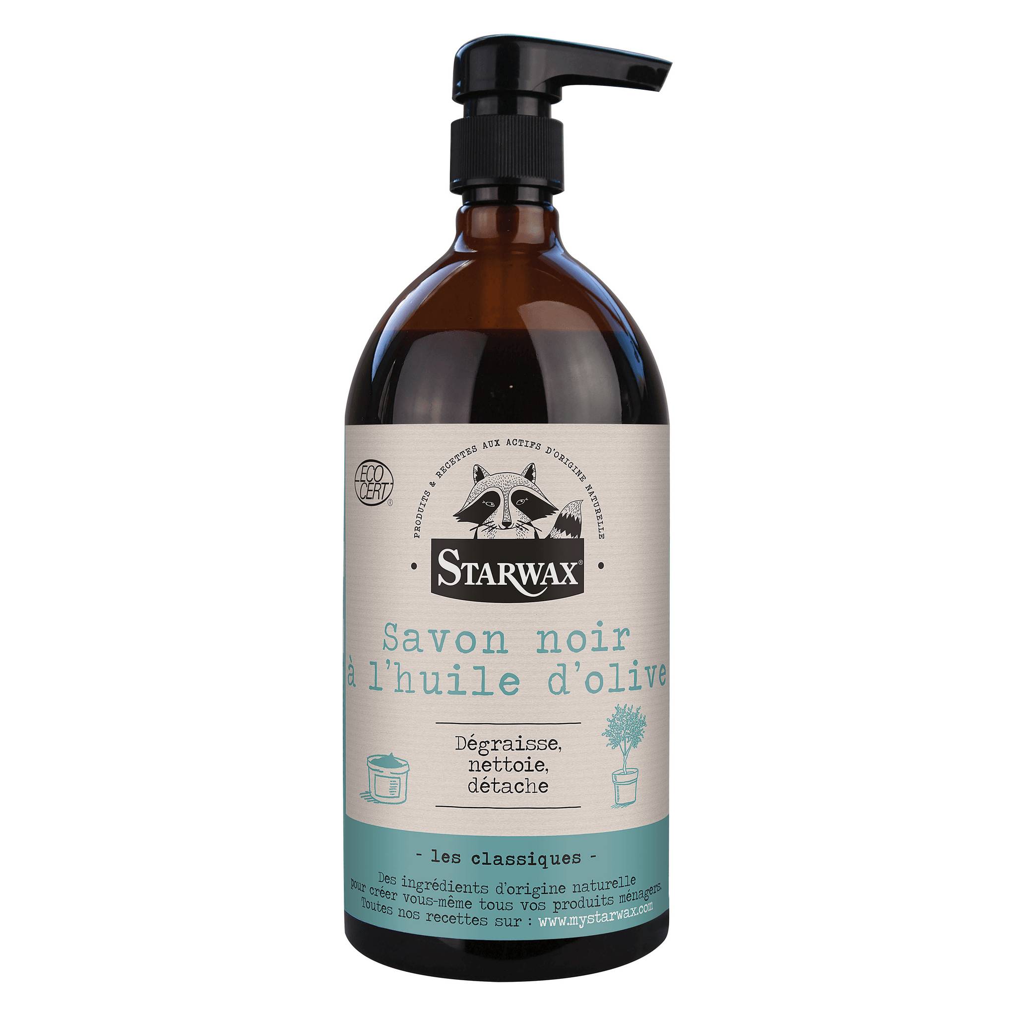 Starwax - Starwax- Savon noir à l'huile d'olive en gel 950 ml - Image 1
