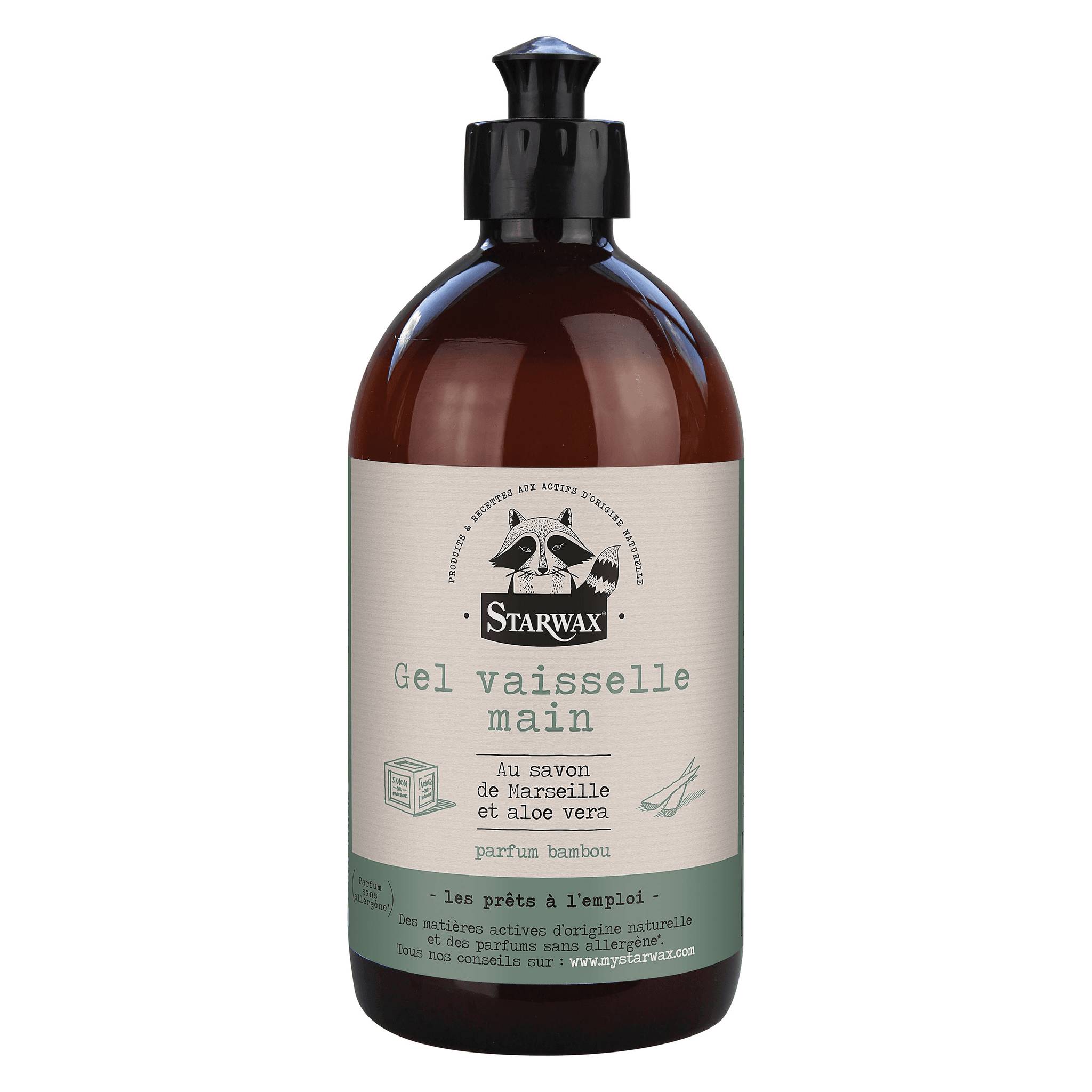 Starwax - Starwax - Gel vaisselle main 500 ml - Imagen 1