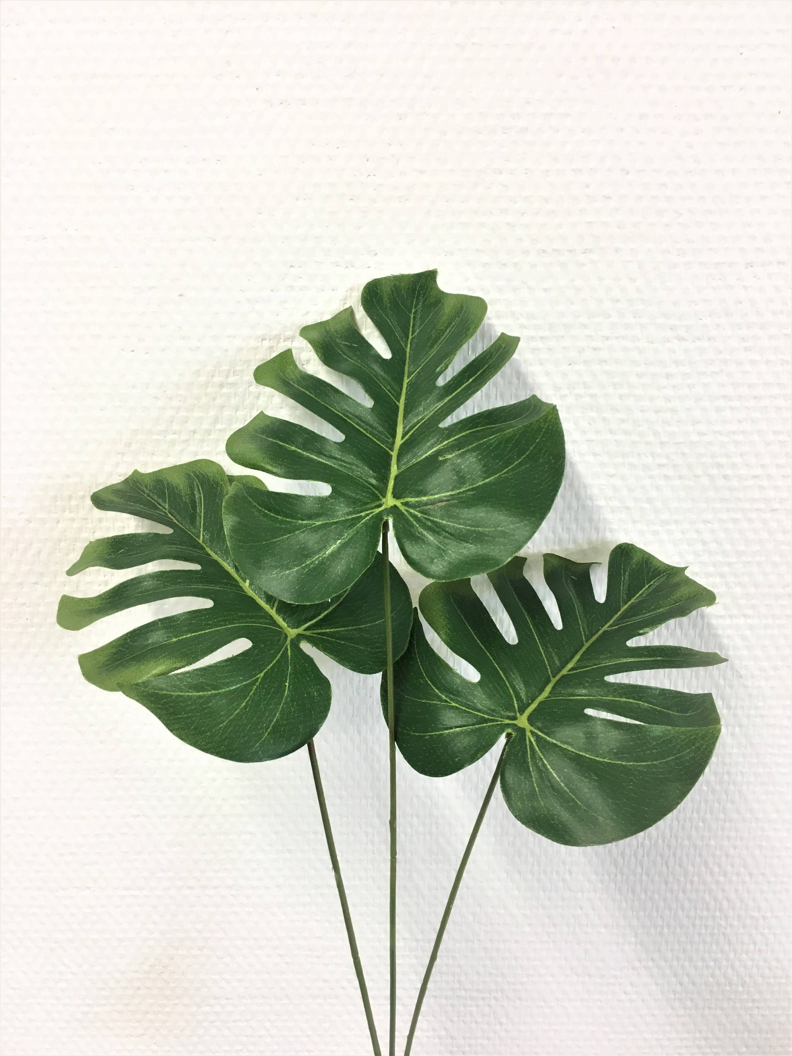 NONAME - Tige de philodendron monstera artificielle 71 cm
