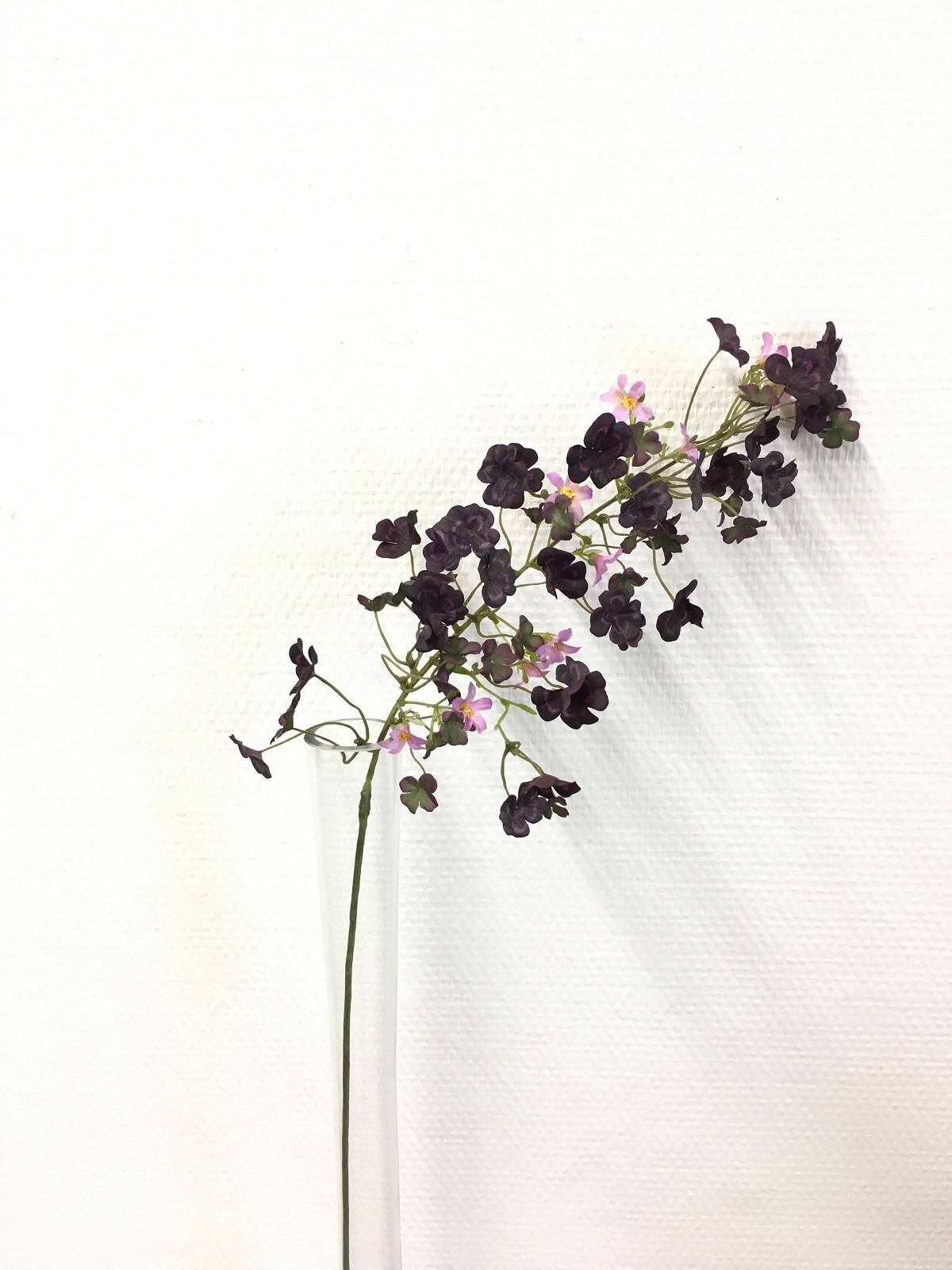 Kalyste - Kalyste - Tige artificielle Mini Trèfles Violet L.66 cm
