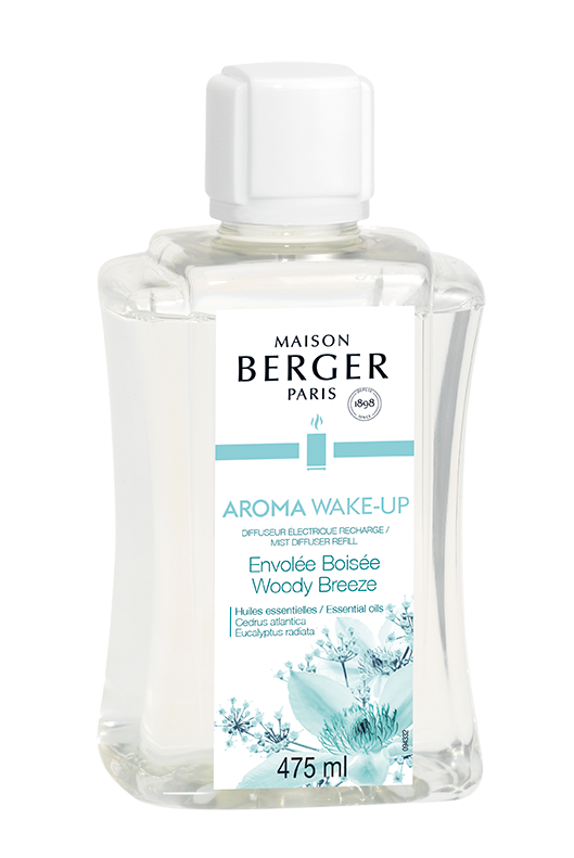Maison Berger - Recharge Difffuseur Elec Aroma Wake-up L.7,35 x l.8 x H.15,3 cm
