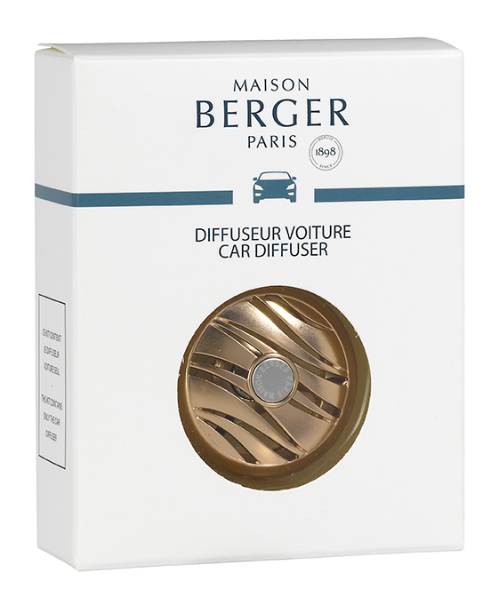 Maison Berger - Diffuseur Voiture Cuivre Rose L.4,80 x l.4,20 x H.4,20 cm - Imagen 1