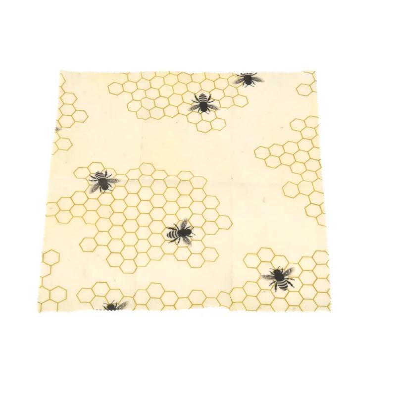 Set de 3 emballages réutilisables à la cire d'abeille - Imagen 2