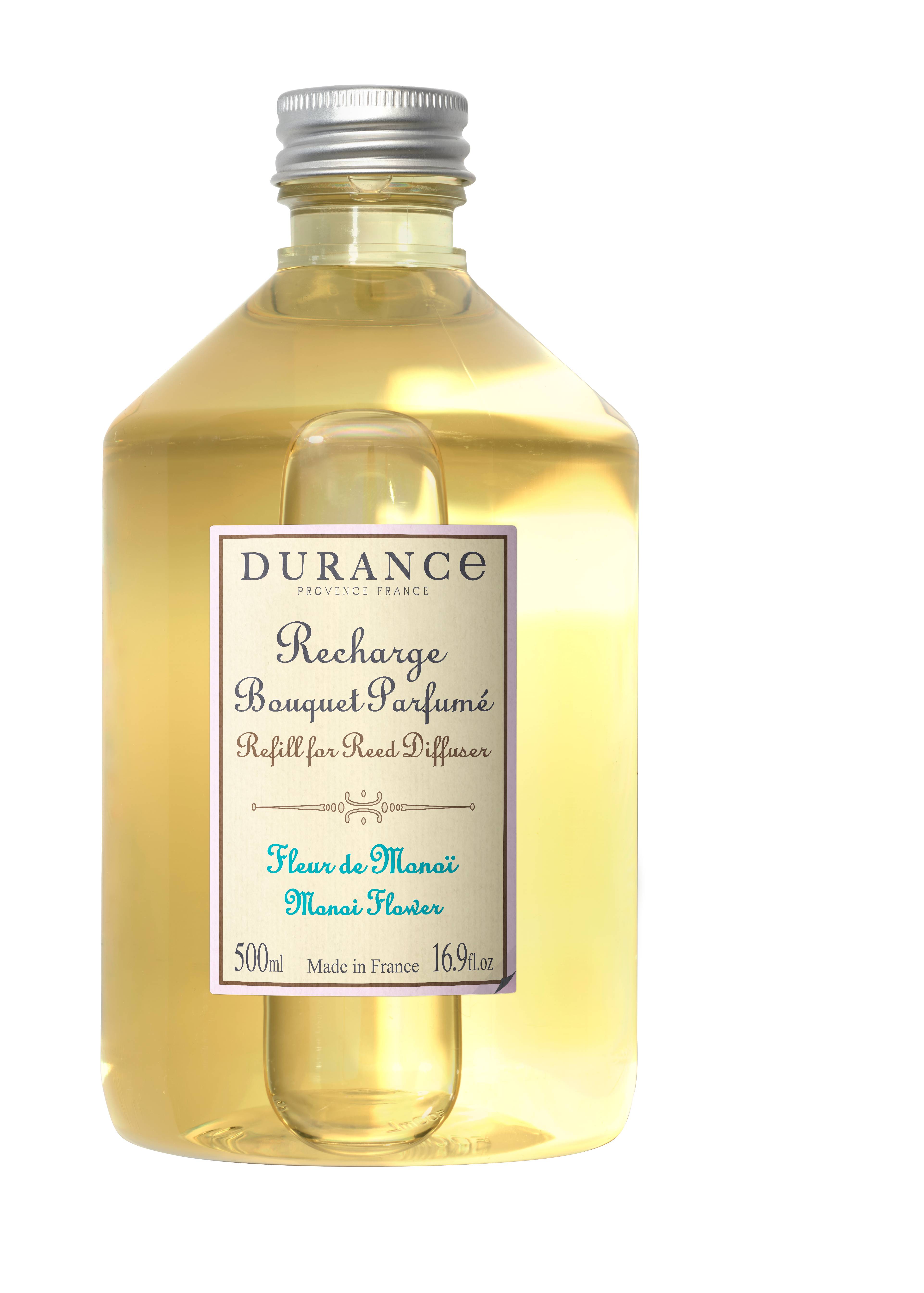 Durance - Recharge pour bouquet parfumé 500 mL Fleur de Monoï