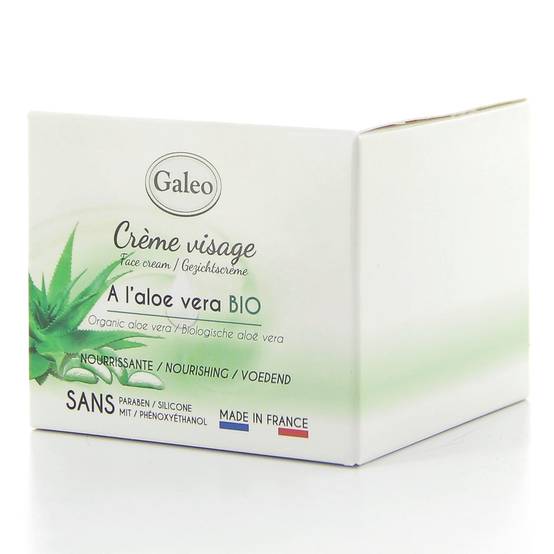 Crème Visage Aloe Bio - GALEO - Image 2