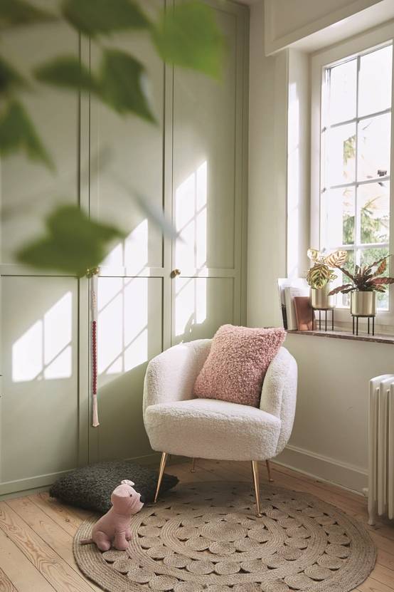 Fauteuil blanc L.74 x l.71,50 x H.71 cm - Image 2