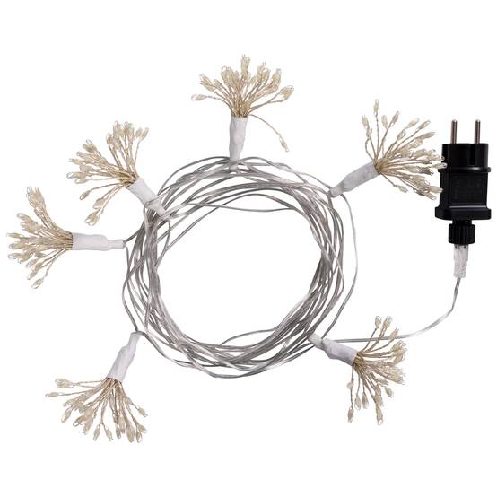 Blachere Illumination - Guirlande 6 Bouquets super brillant - 180 micro LED - L.300 cm - Image 2