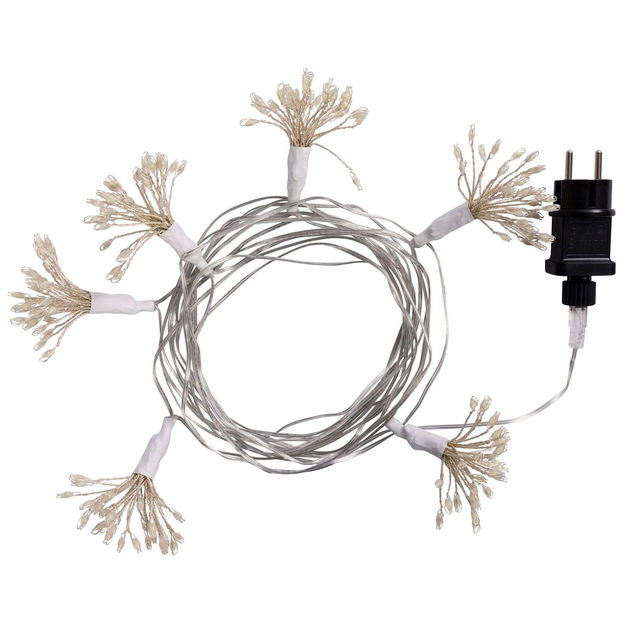 Blachere Illumination - Guirnalda 6 Ramilletes super brillante - 180 micro LED - L.300 cm - Imagen 2
