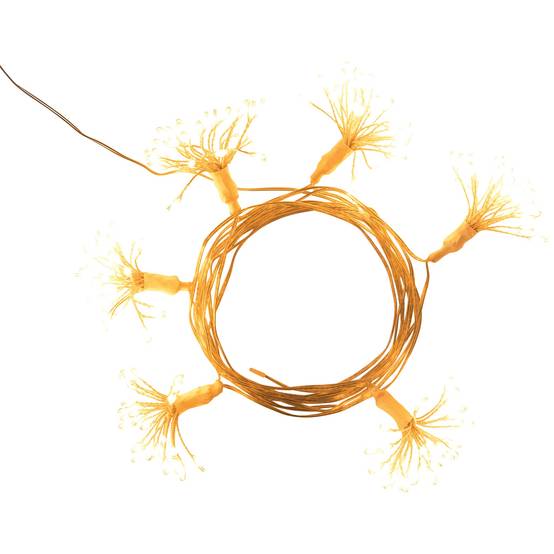Blachere Illumination - Guirlande 6 Bouquets super brillant micro LED L.300 cm - Image 1