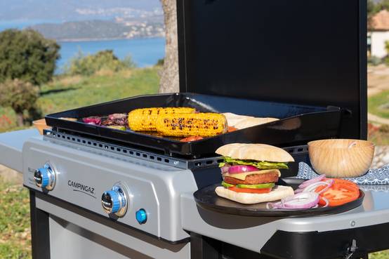 Campingaz - Campingaz - Plancha à gaz sur chariot Blue Flame EXL + - Image 3