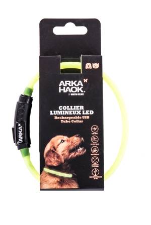 Martin Sellier - Collier silicone tube LED - ARKA HAOK